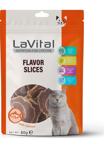 Lavital Kedi Ödül Maması Somonlu 80 Gr