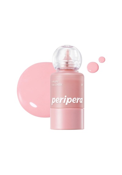 Lexroo İnce Yapılı, Ciltle Bütünleşen, Pigmentli Likit Allık Syrupy Tok Cheek 09 Pale Peach
