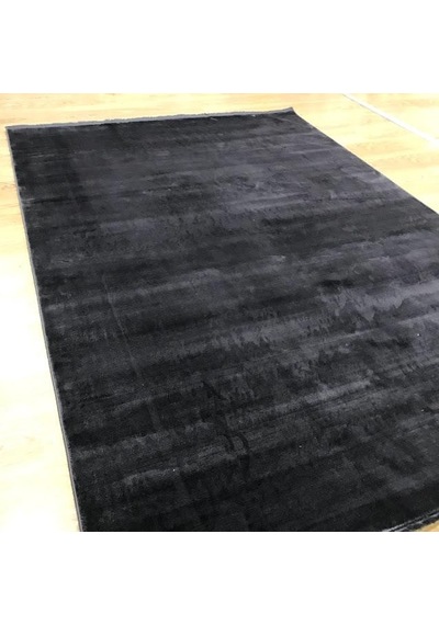 Hoom Rugs Rome 6030 Antrasit Düz Modern Salon Halısı Antrasit