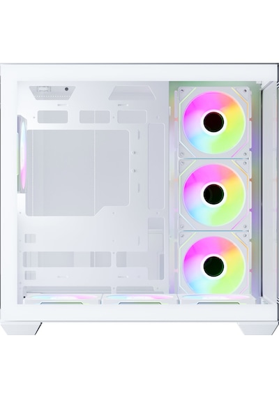 Game Master F7 Lite 7x Argb Fanlı Uzaktan Kumandalı Beyaz Gaming Akvaryum Kasa