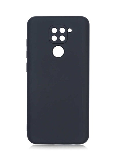 Xiaomi Redmi Note 9 Kılıf Zore Mara Lansman Kapak Siyah