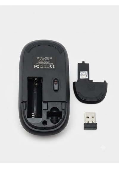 Slim Usb 2.4ghz Kablosuz Mouse Wireless Mouse Siyah Renk 2.4g