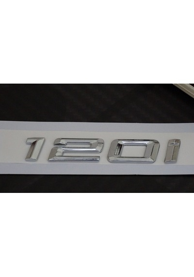 Bmw 120I Bagaj Krom Metal 3M 3D Yazı Logo (528264556)