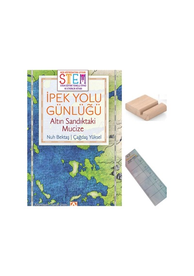 İpek Yolu Günlüğü Altın Sandıktaki Mucize /nuh Bektaş Çağdaş Yüksek/5. Ve 6. Sınıf +tablet Tutucu