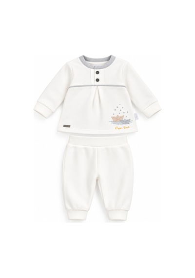 Babyhola %100 Pamuk Erkek Bebek Alt Üst Takım 13748 Gri