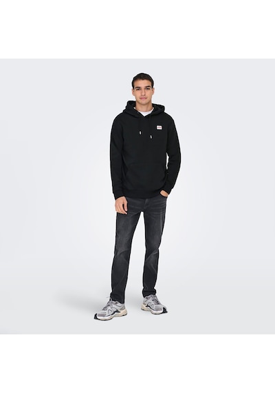 Only & Sons Dawson Erkek Siyah Sweatshirt 22033194-jbk Siyah