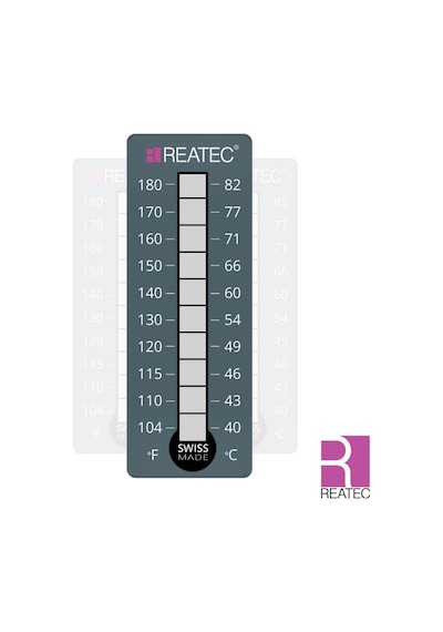 Sıcaklık-ısı Ölçüm Etiketi Ölçüm Aralığı 88 C-138 C / 190 F-280 F 5adet Diğer