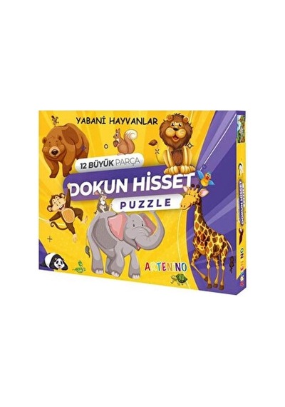 Yabani Hayvanlar - Dokun Ve Hisset Puzzle