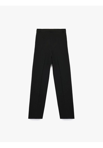 Koton Straight Fit Siyah Kadın Pantolon 7wak40020pw