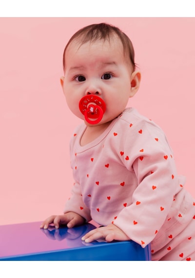 Bibs X Moomin Colour Dancing Emzik-candy Apple 0-6 Ay