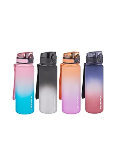 500ml Çift Renk Su Matarası, Hafif Ve Dayanıklı