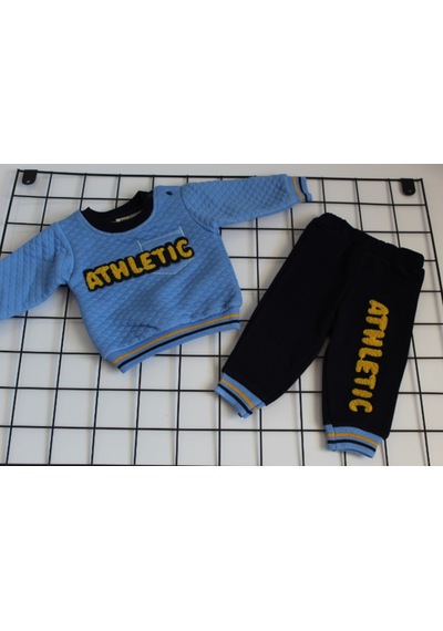 Beyzababykids Jnf Kids Athletic Baskılı Erkek Bebek Dar Kalıp Çok Renkli