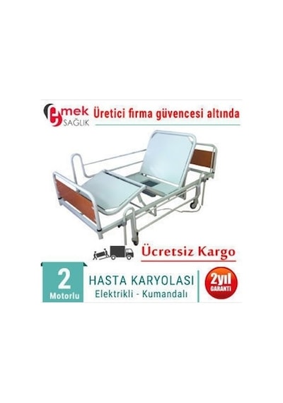 Medikaltec Emek 2 Motorlu Hasta Karyolası