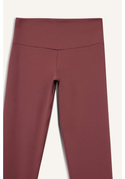 Defacto Yüksek Bel Beli Saran Tayt B4147ax26spbr252 Bordo-br252