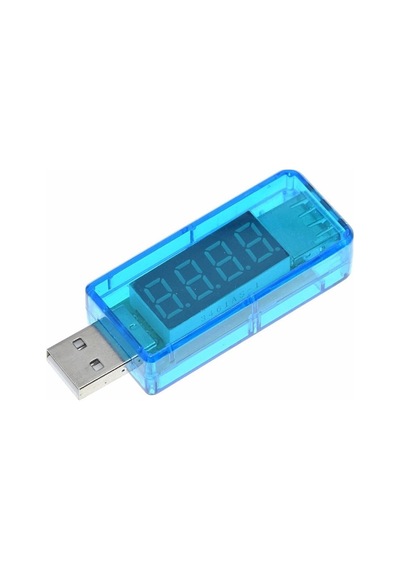 Usb Voltmetre Ampermetre Led Gösterge Volt Amper Gerilim Ölçer
