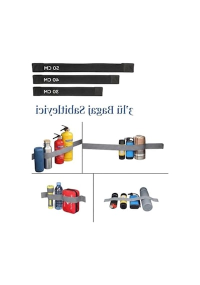 3'lü Lastik Sabitleyici Set, Bagaj Düzenleyici Organizer