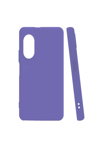 Huawei Nova 9 Se Kılıf Kamera Korumalı Silikon Rubber Arka Kapak Lila