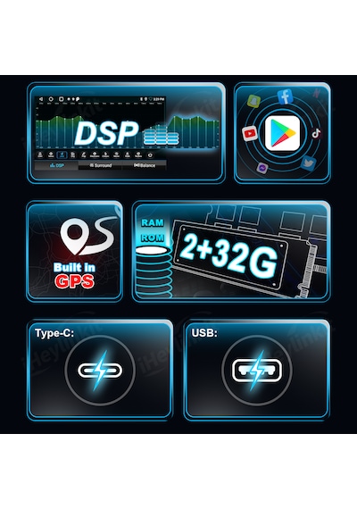 Getalink Yeni Nesil 3in1 Carplay Ai Box Youtube,netflix,gps,hareket Halinde Video İzleme Diğer