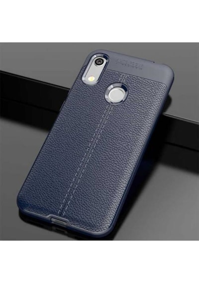 Huawei Y6S 2019 Kılıf Zore Niss Deri Desenli Silikon Kılıf