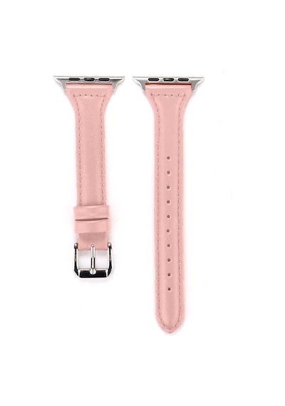 Watch Ultra 49mm Kordon Krd-28 Deri Strap Kayış-kahverengi