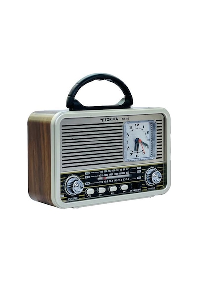 Torima NS-03 Gold Nostajik Radyo Bluetooth Hoparlör