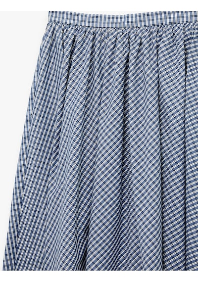 Koton Regular Fit Pamuklu Poplin Ekose Uzun Etek Lacivert Ekose 6sal70057ıw Lacivert Ekoseli Koton Regular Fit Pamuklu Poplin Ekose Uzun Etek Lacivert Ekose 6sal70057ıw Lacivert Ekoseli