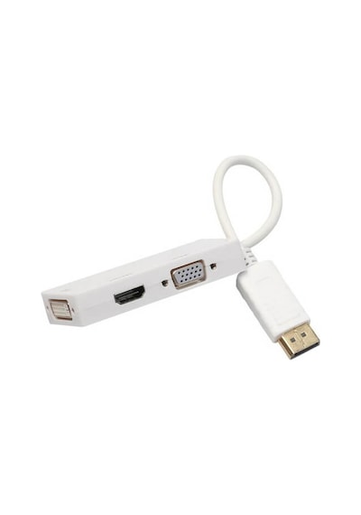 Displayport To Hdmi Vga Dvi Çevirici Dp Dönüştürücü Display Port