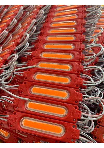 12v 2w Kırmızı Tekli Cob Modül Led 20 Adet