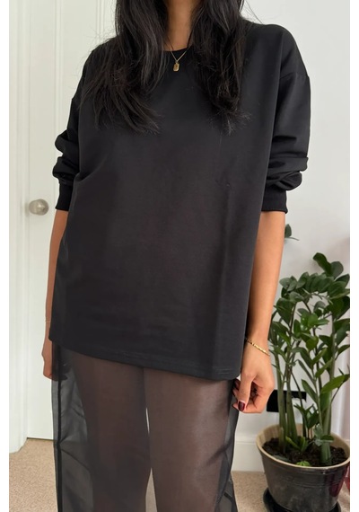 Hiccup Siyah Sweatshirt
