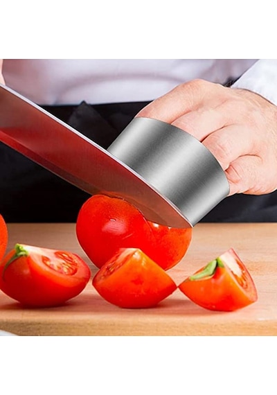 Buffer 2li Metal Parmak Koruyucu Hızlı Ve Güvenli Kesme Paslanmaz Çelik Koruyucu Aparat Çok Renkli
