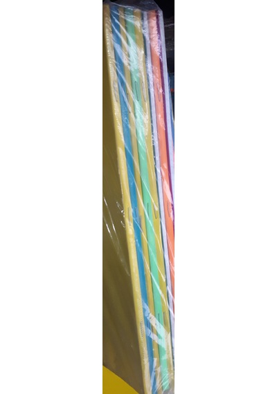 Gıpta Defter 40 Yp Çizgili 7 Adet +60 Yp Kareli 8 Adet 20x28 Cm A4 15 Adetli Paket Çok Renkli