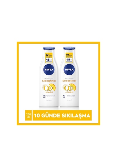 Q10+ Vitamin C Sıkılaştırıcı Vücut Losyonu 250 Ml X 2 Adet