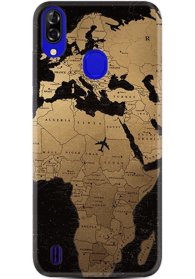 Reeder P13 Blue Kılıf Boyun Askılı Map Planet 1656