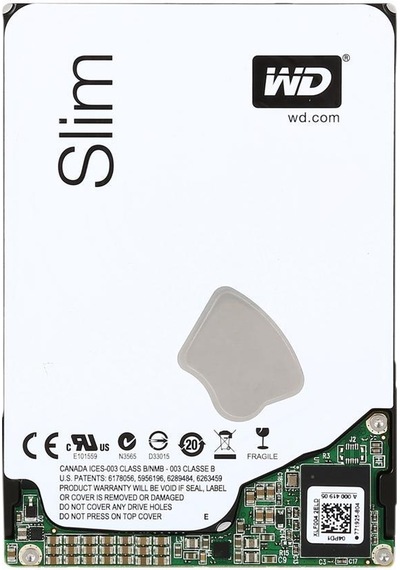 Western Digital Black WD10S21X Slim 1 TB 5400 RPM 2.5"
