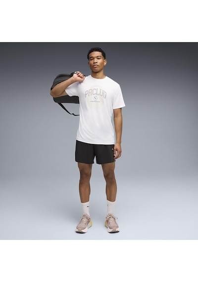 Puma Run Club Graphic Erkek Beyaz Koşu T-shirt 52844702