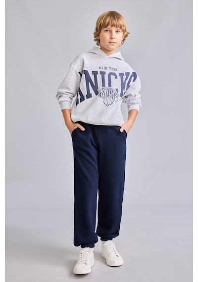 Defacto Regular Fit Lastikli Paça Jogger Eşofman Altı Erkek Çocuk I0596a826aubk81 Siyah-bk81