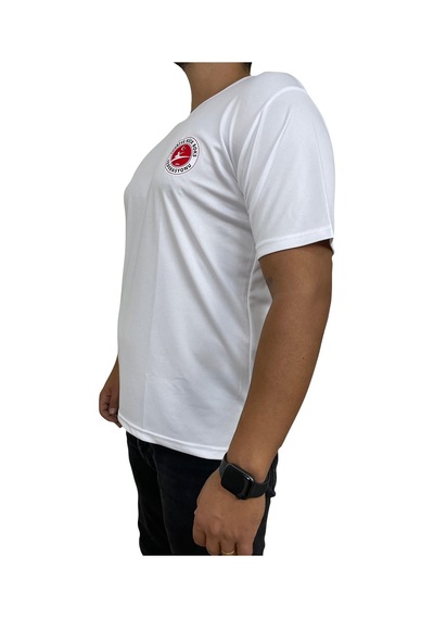 Kick Boks Tişörtü Kick Boks T-shirt Dijital Baskılı Beyaz