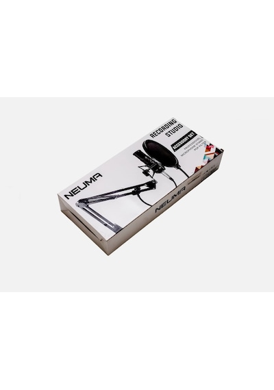 Neuma Recording Studio Accessory Set - Profesyonel Mikrofon Stant Kolu Ve Pop Filtre Seti