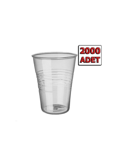 Plastik Bardak 250cc Şeffaf 2000 Li