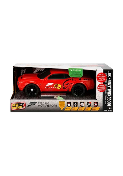 New Brıght 1:16 Forza Motorsport Sesli Ve Işıklı Uzaktan Kumandalı Usb Sarjlı Araba Kırmızı G1914942224n1