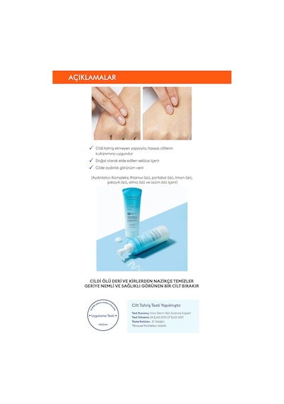 Missha Super Aqua Ultra Hyalron Peeling Gel Hyalüronik Asit İçeren Pürüzsüz Görünüm Veren Peeling 100 ML
