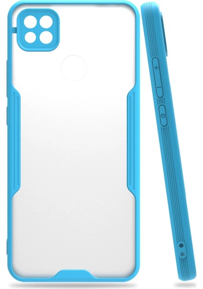 Muratech Newface Xiaomi Redmi 9c Kılıf Platin Silikon - Mavi