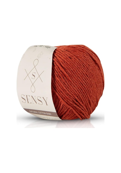Premium Amigurumi İpi Punch Panç Baby Soft Cotton 50 Gr Örgü İp Kiremit