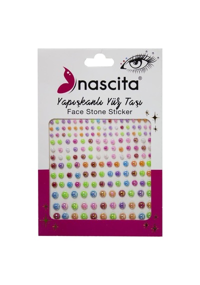Nascita Yapışkanlı Yüz Taşı Renkli