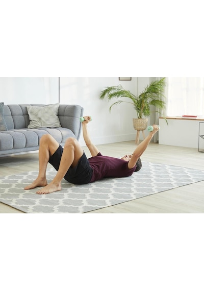 Decathlon Domyos Dambıl 2 X 1 Kg Fitness Hafif Antrenman / Pilates Yeşil