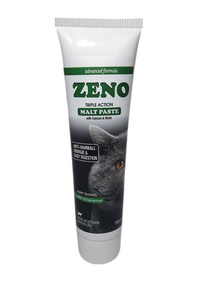 Zeno Hairball Paste Kedi Malt Macunu Yavru ve Yetişkin 100 G