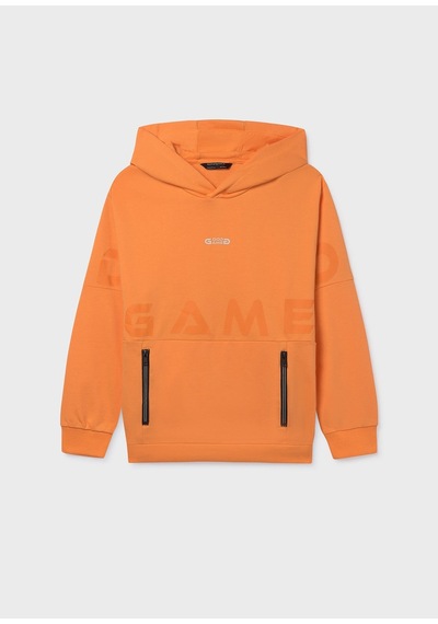 Mayoral Erkek Çocuk Kapşonlu Sweatshirt Turuncu