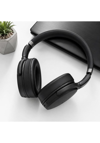 Sennheiser İle Uyumlu Kulaklık Pedi Hd450bt Hd458bt Hd350bt Hd4.50bt Hd4.50btnc Hd4.50se Hd4.40bt Hd4.30g Hd4.20s Hd400s İçin Yedek Kulak Yastığı,hafızalı Köpük,yumuşak Pu Deri