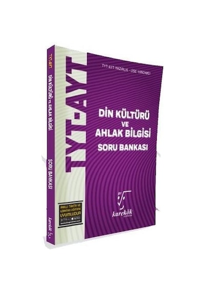 AYT Din Kültürü Ve Ahlak Bilgisi Soru Bankası- Karekök Eğitim Yayın