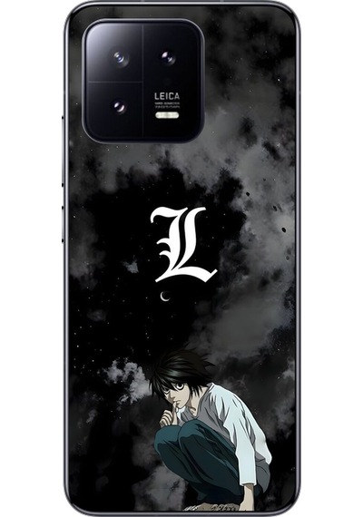 Xiaomi Mi 13 Uyumlu Şeffaf Kılıf Death Note 2 Tasarımlı